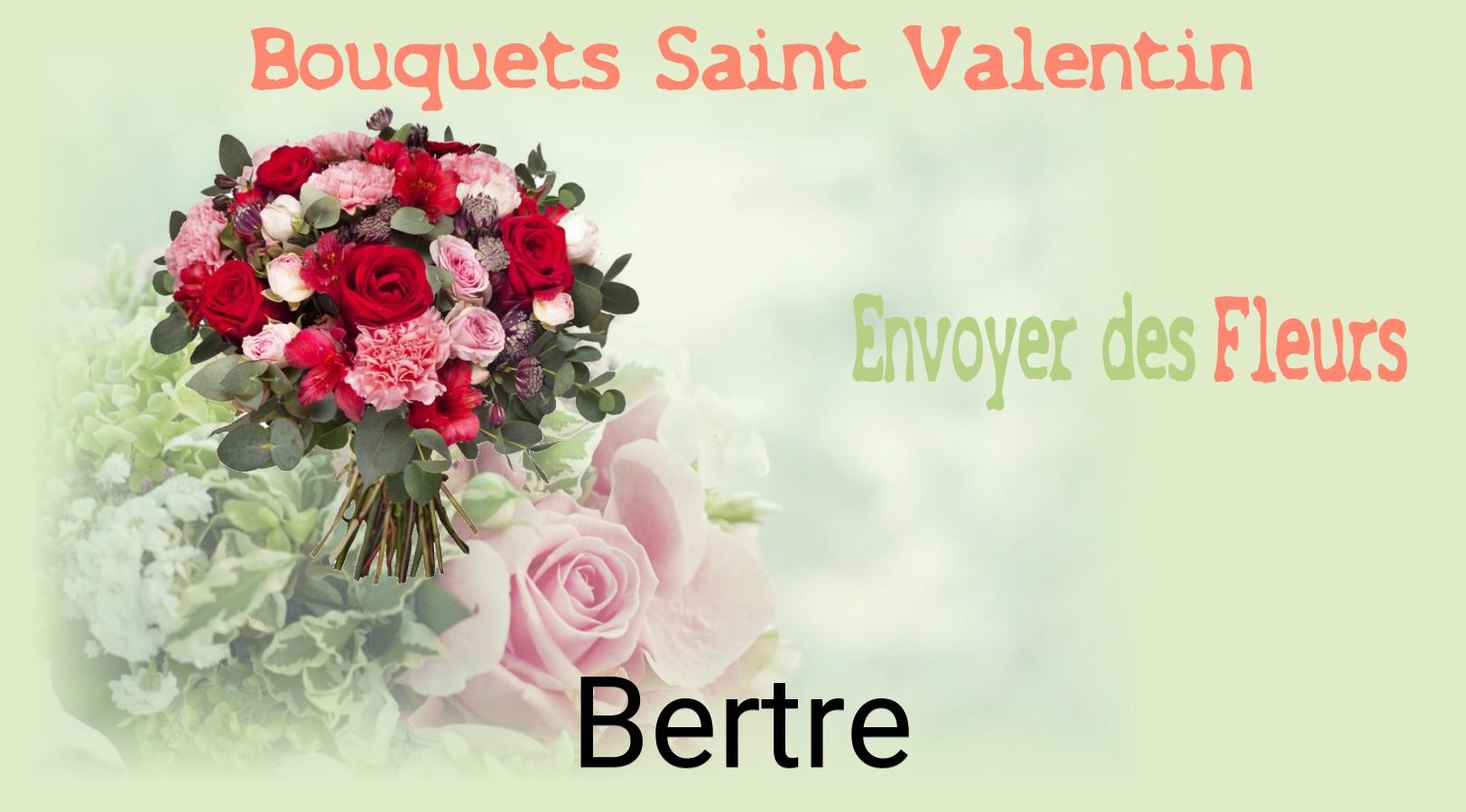Roses de Saint-Valentin livrées à Bertre